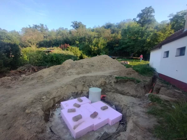 Retenční nádrž- Zelená úsporám